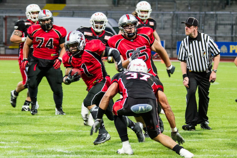 American Football: Ein Rhein-Neckar-„Bandit“ mischt Europa auf