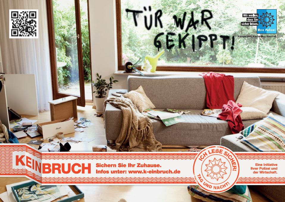Schutz vor Wohnungseinbruch – mobile Beratungsstelle vor Ort – Fachberater informieren
