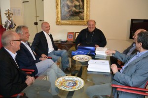 Spoleto Oktober 2014 Meeting mit BM Fabricio Cardarelli