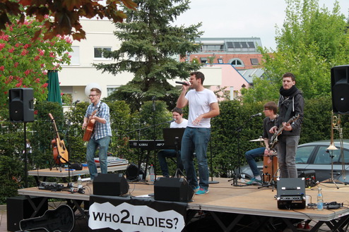 Open Air auf dem katholischen Pfarrhof