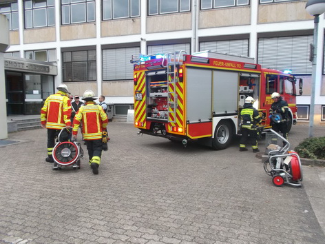 Brandmeldealarm Ehrhart Schott Schule