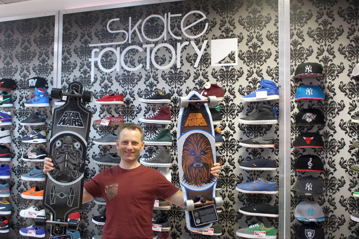 19 Jahre Skate Factory Wiesloch:  Jubiläumsverkauf mit 19 % Rabatt auf alles