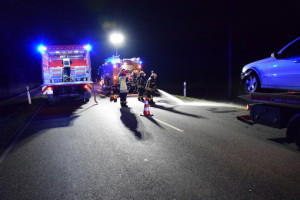 Am Samstagmorgen (12.12.2015) ereignete sich auf der B291, zwischen Schwetzingen und der Autobahnanschlussstelle Schwetzingen/Hockenheim, erneut ein Wildunfall. Laut Aussage des Autofahrer überquerte plötzlich eine Wildschweinrotte von etwa 8-10 Tiere die Bundesstraße. Trotz Vollbremsung erfasste der Autofahrer dabei drei Wildschweine. Zwei der Tiere wurden in die Böschung geschleudert, ein Wildschwein war unter dem Auto eingeklemmt. Die beiden Insassen im BMW wurden glücklicherweise nicht verletzt. Die Feuerwehr Schwetzingen beseitigte die drei Tierkadaver und reinigte die Fahrbahn. Das Auto war so stark beschädigt, dass es abgeschleppt wurde. Während den Bergung- und Aufräumungsarbeiten musste die B291 gesperrt werden