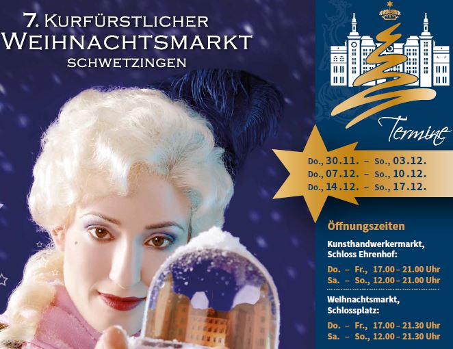 7. Kurfürstlicher Weihnachtsmarkt Schwetzingen