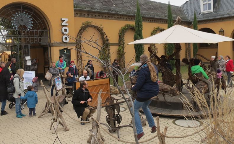 Adventsbeginn im Zoo Heidelberg