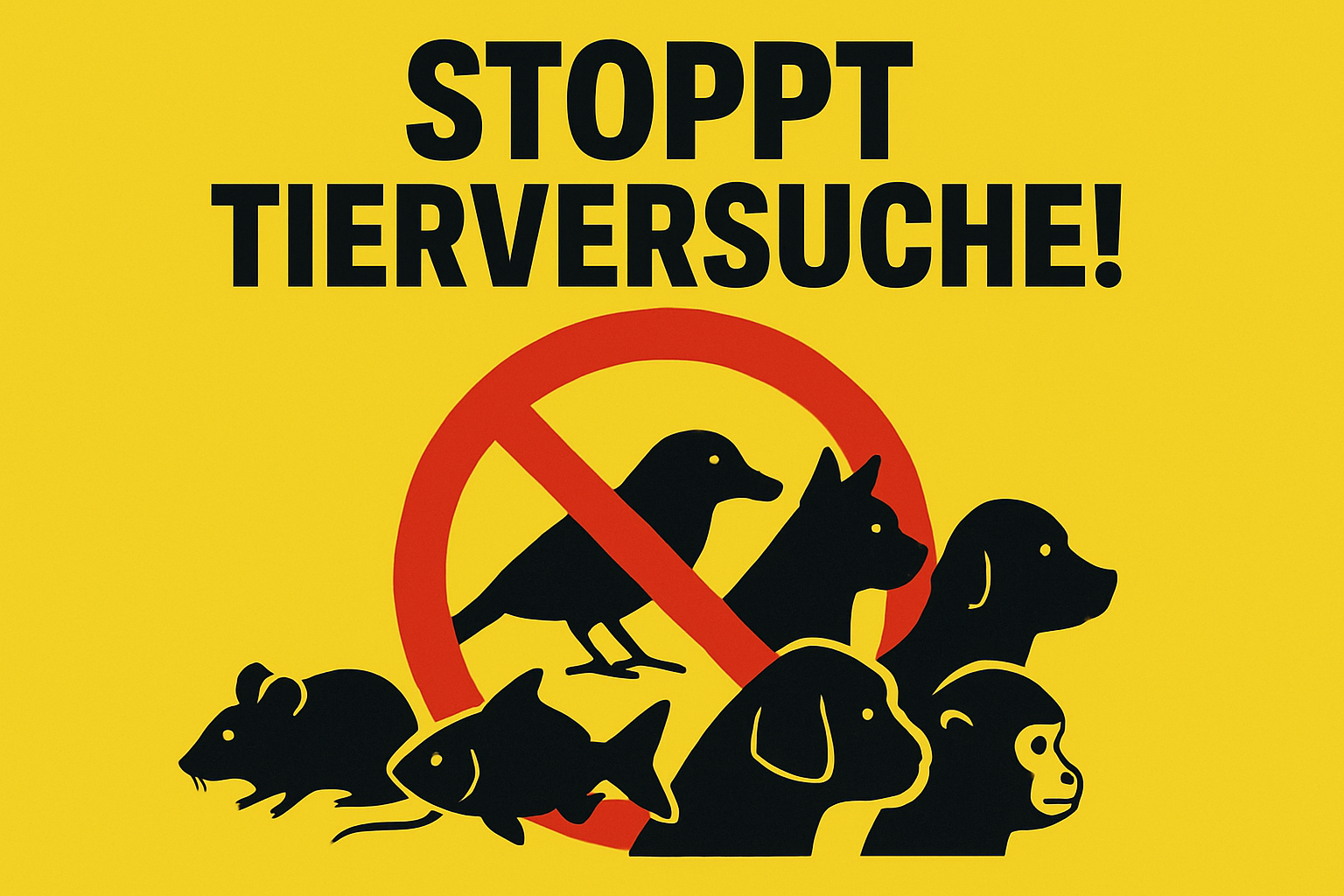Ärzte gegen Tierversuche e.V.: Tierversuchsfreie Methoden bleiben auf der Strecke (Grafik: ChatGPT / Busse)