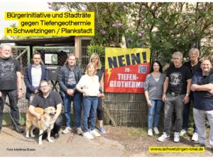 Der Widerstand gegen das Tiefengeothermieprojekt von GeoHardt in Schwetzingen / Plankstadt nimmt zu: Bürgerinitiative und Stadträte äußern harte Kritik.