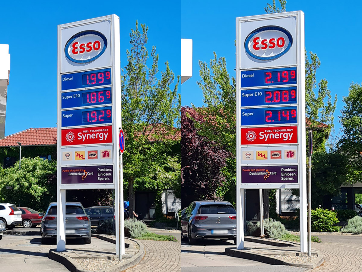 1. Mai: Tankrabatt ist da, aber Punkt 12 Uhr steigen die Preise!