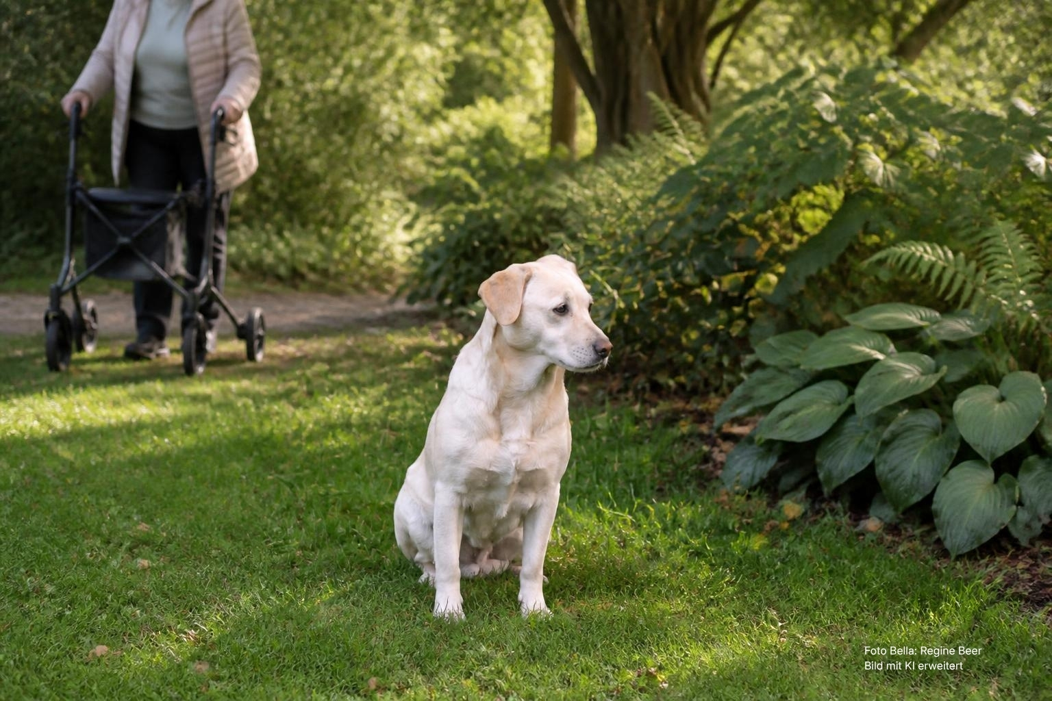 Besonderer Gast beim Spaziertreff